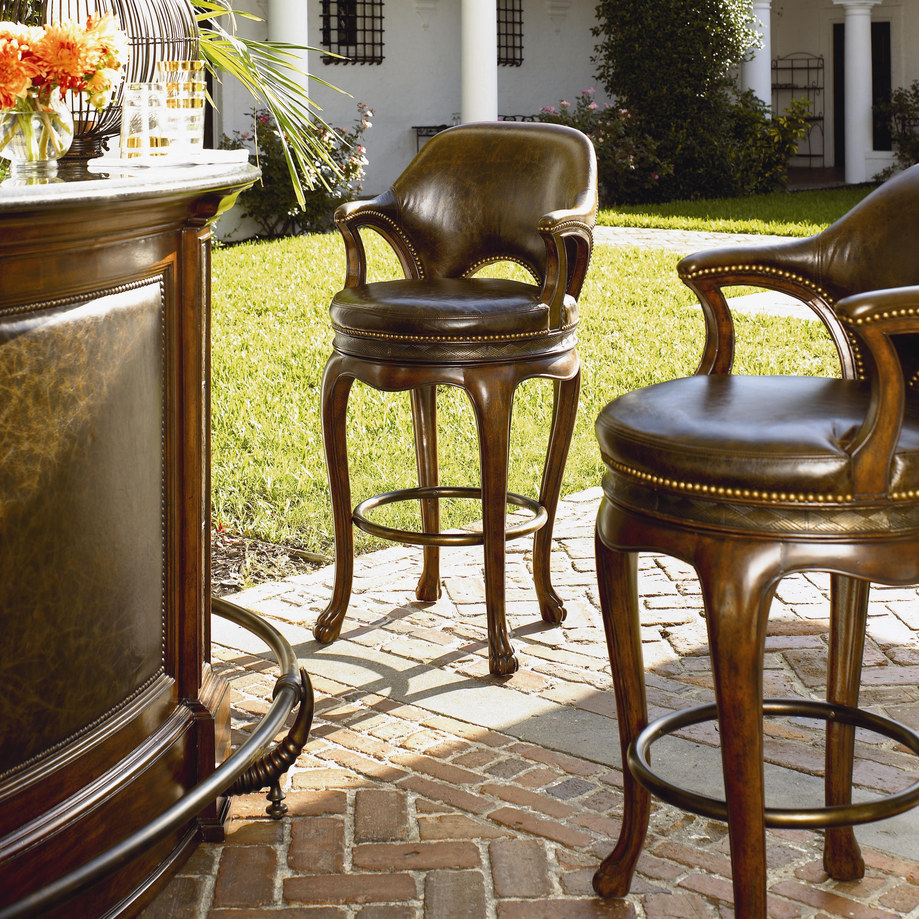 thomasville bar stools ernest hemingway thomasville ernest hemingway kenyan bar stool w leather upholstery stuckey furniture thomasville bar stools ernest hemingway thomasville ernest hemingway kenyan bar stool w leather upholstery stuckey furniture